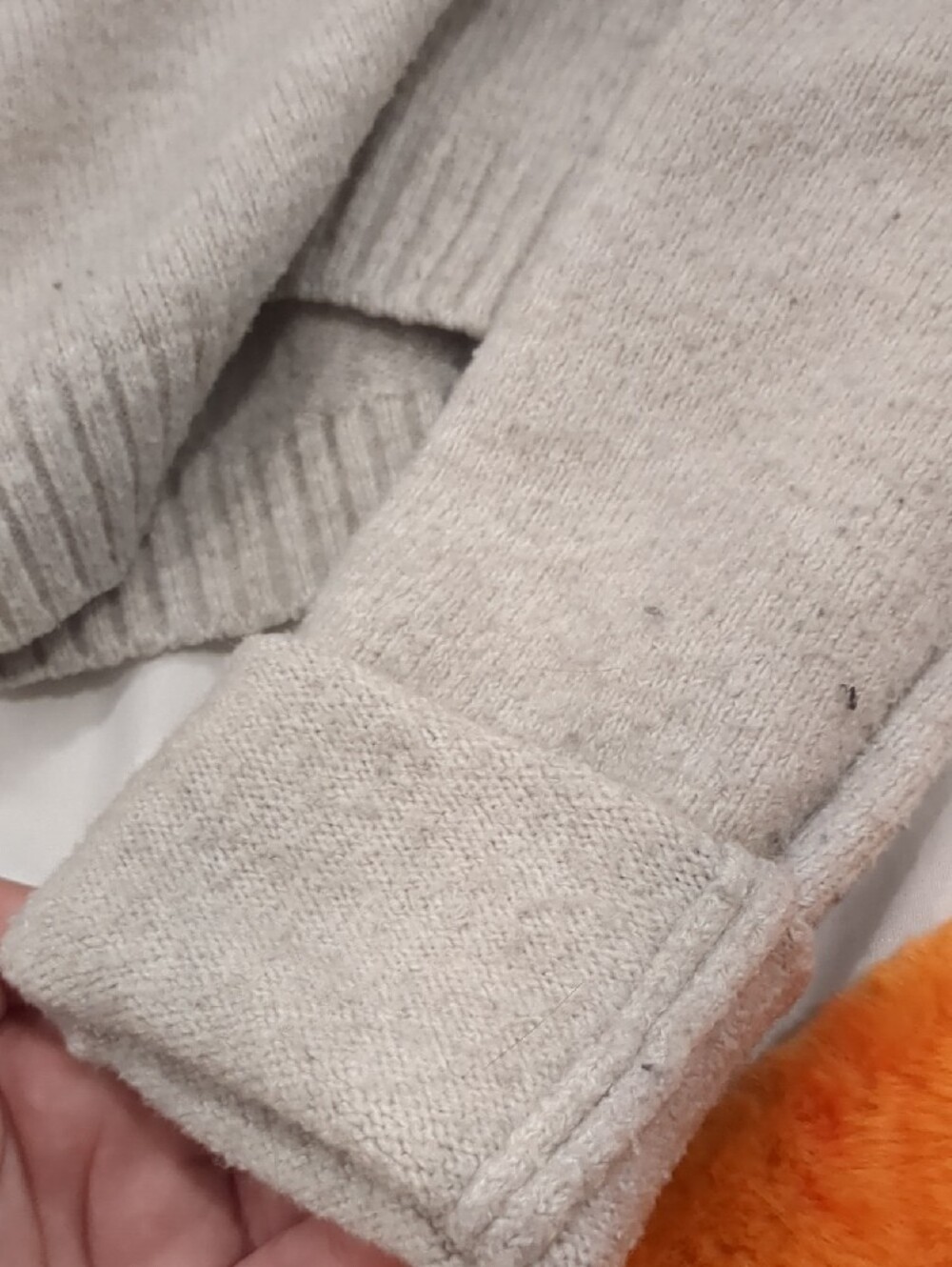 Garage Light Gray Crewneck Sweater - Picture 4 of 4